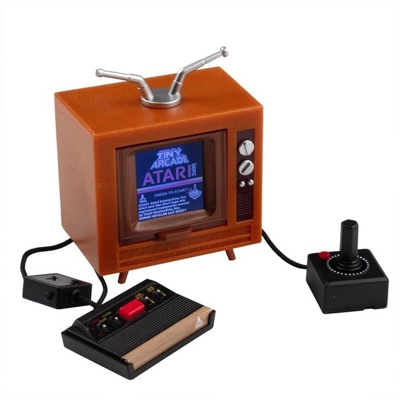 NIB. Atari 2600 Tiny Arcade Desk-Top Console Game - Picture 1 of 6